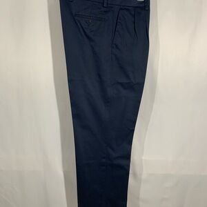 Dockers D4 Men's Dark Blue Dress Pants with a cuff